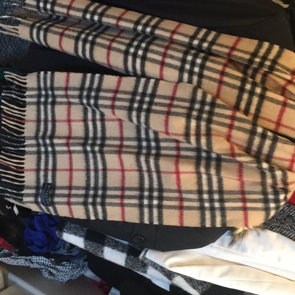 Burberry coat and scarf with fur along the hood. - Picture 2 of 6